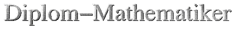 Diplom-Mathematiker